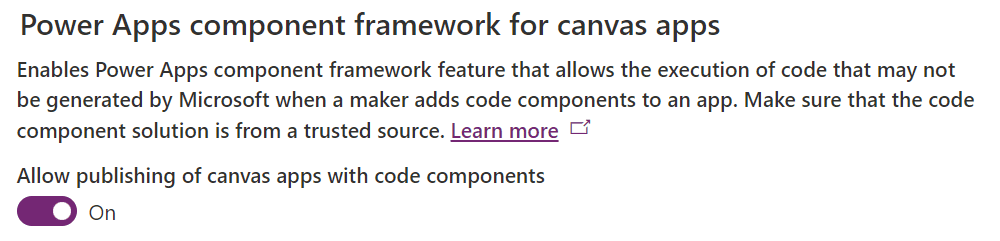 Using PCF Controls in Canvas Apps and Custom Pages